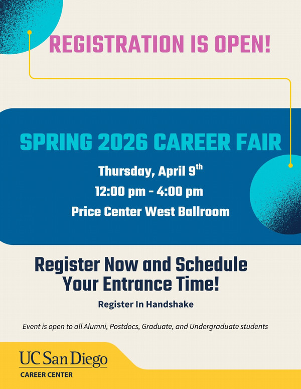Spring 2026 Career Fair Flyer